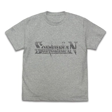 魔界歷險 (細碼)「SORCERIAN」混合灰色 T-Shirt Logo T-Shirt /MIX GRAY-S【Sorcerian】