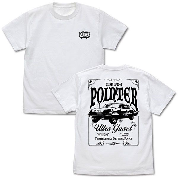 超人系列 : 日版 (細碼)「POINTER」白色 T-Shirt
