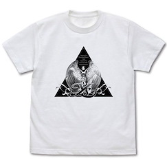 伊蘇系列 (中碼) 三角形標誌 白色 T-Shirt Ys Ancient Ys Vanished Omen Ys Triangle Logo T-Shirt /WHITE-M【Ys Series】