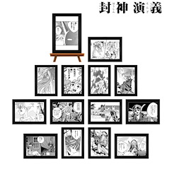 封神演義 : 日版 迷你藝術畫 + 框架 (14 個入)