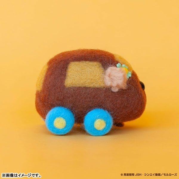 PUI PUI 天竺鼠車車 : 日版 「巧克力」羊毛氈公仔 製作套裝