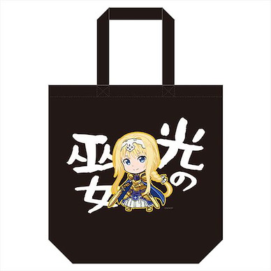 刀劍神域系列 「愛麗絲」黑色 手提袋 Tote Bag E [Alice]【Sword Art Online Series】