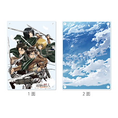 進擊的巨人 「艾倫 + 米卡莎 + 阿爾敏 + 里維」03 亞克力板 Acrylic Board 03 Eren & Mikasa & Armin & Levi【Attack on Titan】