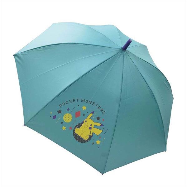 寵物小精靈系列 : 日版 「比卡超」長傘 晴雨兼用 湖水綠