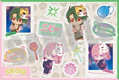 SK∞ 「Cherry blossom + Joe」夏天回憶Ver. 貼紙 Wall Sticker Sakurayashiki Kaoru & Nanjo Kojiro Summer Memories Ver.【SK8 the Infinity】