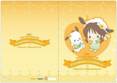 偶像大師 灰姑娘女孩 「高森藍子」Sanrio 系列 A4 文件套 Clear File Sanrio Characters Aiko Takamori【The Idolm@ster Cinderella Girls】