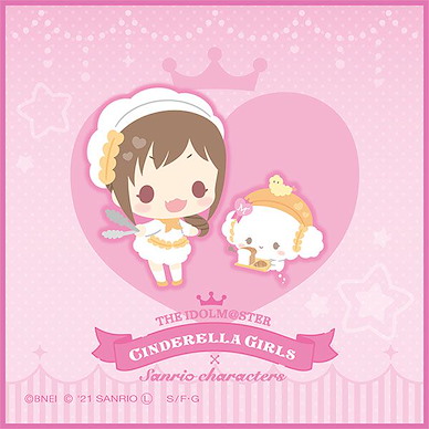 偶像大師 灰姑娘女孩 「大原滿」Sanrio 系列 小手帕 Mini Towel Sanrio Characters Michiru Ohara【The Idolm@ster Cinderella Girls】