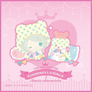偶像大師 灰姑娘女孩 「游佐梢」Sanrio 系列 小手帕 Mini Towel Sanrio Characters Kozue Yusa【The Idolm@ster Cinderella Girls】