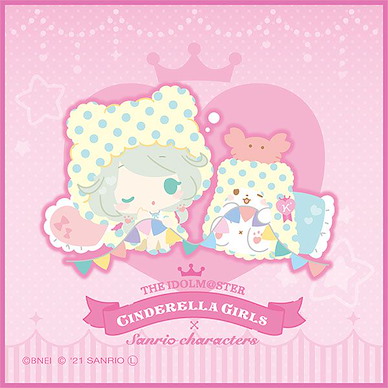 偶像大師 灰姑娘女孩 「游佐梢」Sanrio 系列 小手帕 Mini Towel Sanrio Characters Kozue Yusa【The Idolm@ster Cinderella Girls】