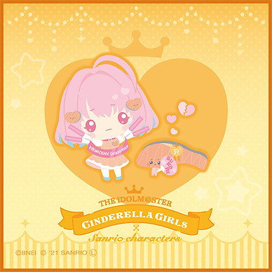 偶像大師 灰姑娘女孩 「夢見璃亞夢」Sanrio 系列 小手帕 Mini Towel Sanrio Characters Riamu Yumemi【The Idolm@ster Cinderella Girls】