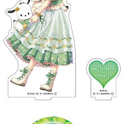 偶像大師 灰姑娘女孩 : 日版 「高森藍子 + PC狗」Sanrio 系列 亞克力企牌