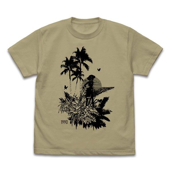 冒險少女娜汀亞 : 日版 (中碼)「娜汀亞」深卡其色 T-Shirt