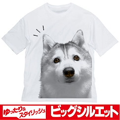 未分類 (大碼)「シルビア」ハマジさん設計 半袖 白色 T-Shirt Hamaji Silvia Big Silhouette T-Shirt White / L