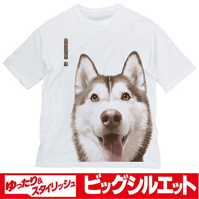未分類 (加大)「シャンテ」ハマジさん設計 半袖 白色 T-Shirt Hamaji Shante Big Silhouette T-Shirt White / XL