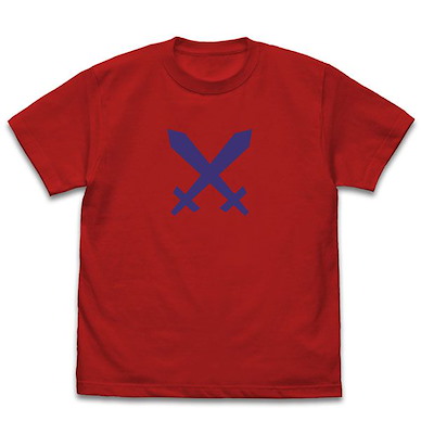 遊戲王 系列 (大碼)「霧島露亞」紅色 T-Shirt Yu-Gi-Oh! SEVENS Roa T-Shirt /RED-L【Yu-Gi-Oh!】