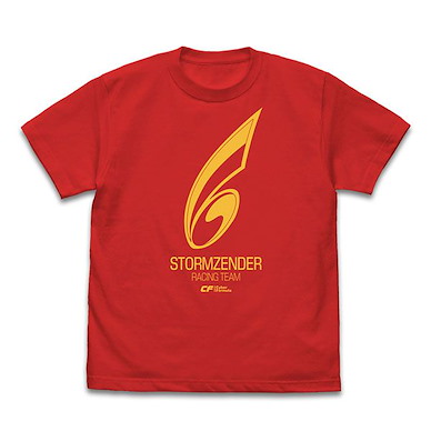 高智能方程式 (大碼)「STORMZENDER」大紅色 T-Shirt Stormzender T-Shirt /HIGH RED-L【Future GPX Cyber Formula】