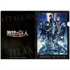 進擊的巨人 「The Final Season」宣傳圖 A4 文件套 Clear File W [Key Visual Vol.2]【Attack on Titan】