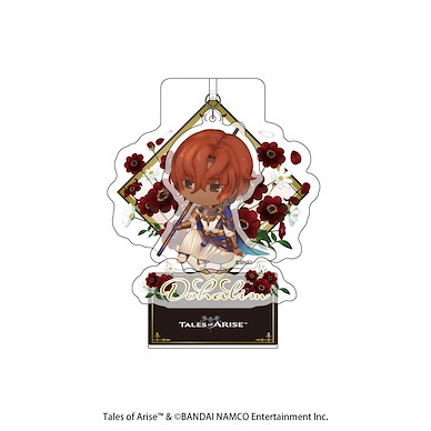 Tales of 傳奇系列 「杜歐哈林」破曉傳奇 鮮花背景 亞克力企牌 Tales of ARISE CharaFlor Acrylic Stand Dohalim【Tales of Series】