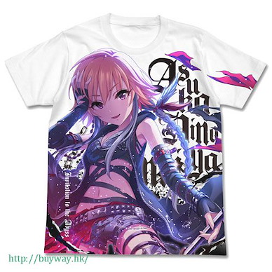 偶像大師 灰姑娘女孩 (中碼)「二宮飛鳥」白色 全彩 T-Shirt Shinen eno Shoutai Asuka Ninomiya Full Graphic T-Shirt / WHITE - M【The Idolm@ster Cinderella Girls】