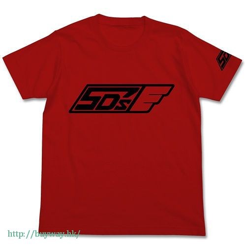 遊戲王 系列 : 日版 (細碼) "Team 5D's" 紅色 T-Shirt