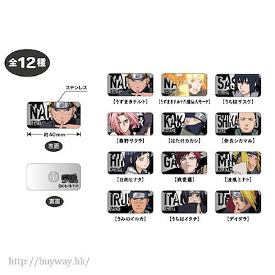 火影忍者系列 圓角徽章 (12 個入) Pins Collection (12 Pieces)【Naruto】