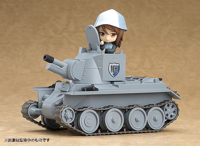 少女與戰車 : 日版 「BT-42」黏土人 配件