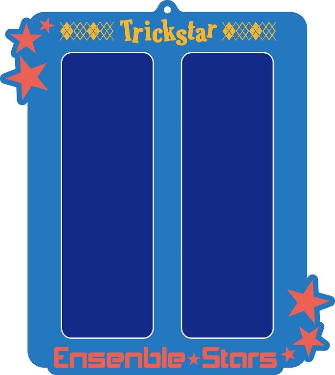 偶像夢幻祭 : 日版 (3 枚入)「Trickstar」長方形徽章套