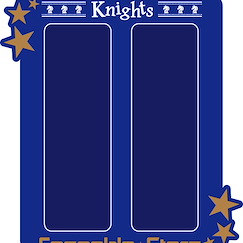 偶像夢幻祭 : 日版 (3 枚入)「Knights」長方形徽章套