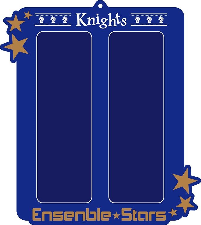 偶像夢幻祭 : 日版 (3 枚入)「Knights」長方形徽章套