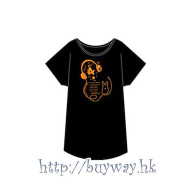 月歌。 (均碼)「卯月新 (4月)」黑色 T-Shirt T-Shirt BLACK Uduki Arata【Tsukiuta.】