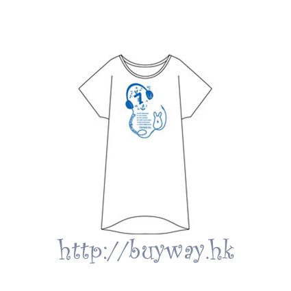 月歌。 : 日版 (均碼)「文月海 (7月)」白色 T-Shirt