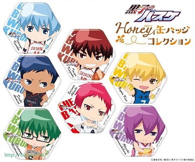 黑子的籃球 蜂蜜型收藏徽章 (7 個入) Honey Can Badge Collection (7 Pieces)【Kuroko's Basketball】