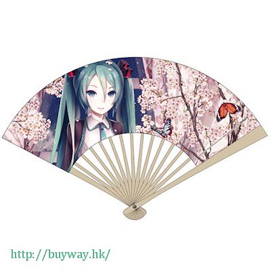VOCALOID系列 「初音未來」春未來 摺扇 Spring Miku Folding Fan Hatsune Miku【VOCALOID Series】