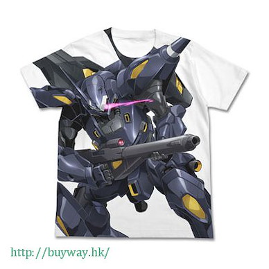 機動戰士高達系列 (中碼)「超卓京寶梵」高達創戰者 白色 全彩 T-Shirt Kampfer Amazing Full Graphic T-Shirt / WHITE-M【Mobile Suit Gundam Series】
