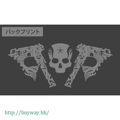 凍京NECRO : 日版 (加大)「近接銃術教導隊」墨黑色 T-Shirt