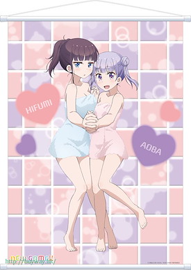 New Game! 「涼風青葉 + 瀧本日富美」B2 掛布 B2 Tapestry A Aoba & Hifumi【New Game!】