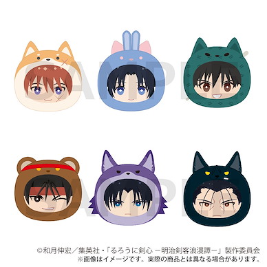 浪客劍心 小豆袋掛飾 + 動物外套 (6 個入) Anizukin (Plush Mascot) (6 Pieces)【Rurouni Kenshin】