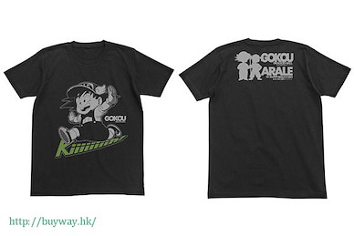 IQ博士 (細碼)「孫悟空」小雲服裝 黑色 T-Shirt Dr. Slump x Dragon Ball Goku T-Shirt / Black-S【Dr. Slump】
