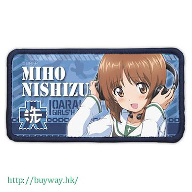少女與戰車 「西住美穗」魔術貼章 Full Color Velcro Patch Miho Nishizumi【Girls and Panzer】
