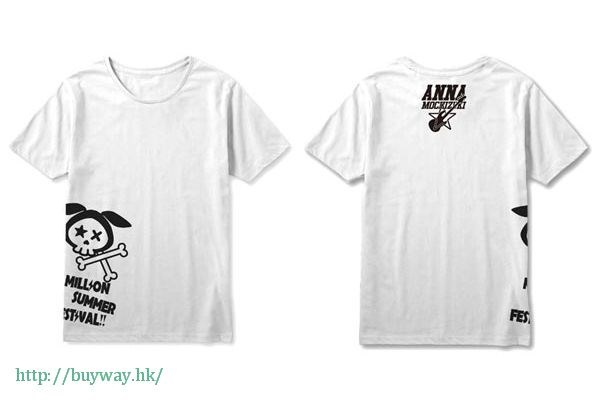 偶像大師 百萬人演唱會！ : 日版 (中碼)「望月杏奈」白色 T-Shirt