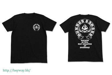 天元突破 紅蓮螺巖 (大碼)「大紅蓮團」黑色 T-Shirt Gureen-Dan Black & White T-Shirt / BLACK-L【Gurren Lagann】