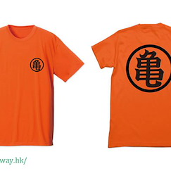 龍珠 (加大)「龜仙流」吸汗快乾 橙色 T-Shirt Kame Senryuu Dry T-shirt / ORANGE-XL【Dragon Ball】
