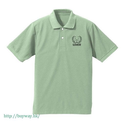 我家有個魚乾妹 : 日版 (細碼)「土間埋 (小埋)」UMR ARMY 灰綠 Polo Shirt