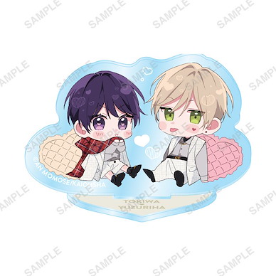 Boy's Love 「楪郁巳 + 常盤蒼司」ナカまであいして 冬季約會 Ver. 亞克力企牌 (Mini Character) Acrylic Stand Mini Character Winter Date Ver. I want you to love me to the inside【BL Works】