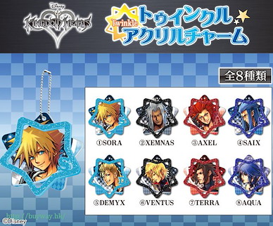 王國之心系列 雙星形亞克力掛飾 (8 個入) Twinkle Acrylic Charm (8 Pieces)【Kingdom Hearts】