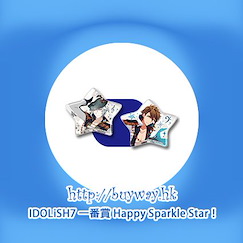 IDOLiSH7 : 日版 「八乙女樂 + 十龍之介」星形軟膠徽章 一番賞 Happy Sparkle Star! O 賞 (1 套 2 款)