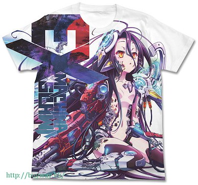 遊戲人生 (中碼)「休比·多拉」白色 全彩 T-Shirt Shuvi Full Graphic T-Shirt / WHITE-M【No Game No Life】