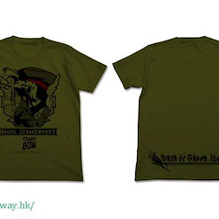 幼女戰記 (細碼)「譚雅·馮·提古雷查夫」墨綠色 T-Shirt Degurechaff Portrait T-Shirt / MOSS-S【Saga of Tanya the Evil】