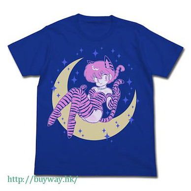 亂馬 1/2 (加大)「早乙女亂馬」寶藍色 T-Shirt Ranma Saotome T-Shirt / ROYAL BLUE-XL【Ranma 1/2】