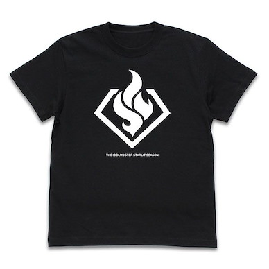 偶像大師 星耀季節 (加大)「THE iDOLM@STER Starlit Season」鑽石標誌 T-Shirt T-Shirt Diamant Ver./BLACK-XL【The Idolm@ster Starlit Season】